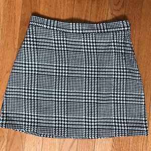 Forever21 houndstooth mini skirt!